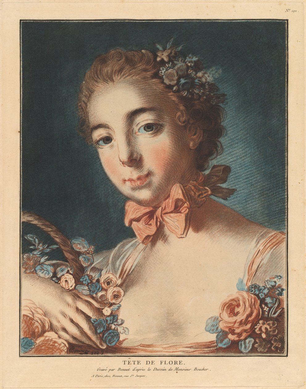 Vedoucí Flory, 1769. od Louis Marin Bonnet