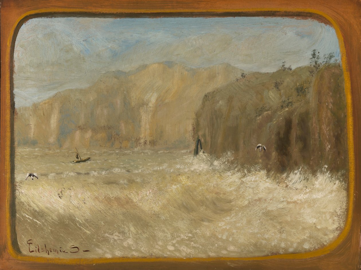 Dva rackové a útesy, ca. 1913-1921. od Louis Michel Eilshemius