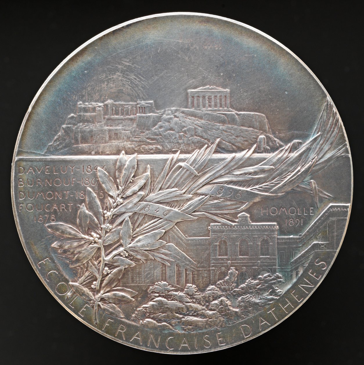 Francouzská škola v Aténách [reverse], 1898. od Louis Oscar Roty