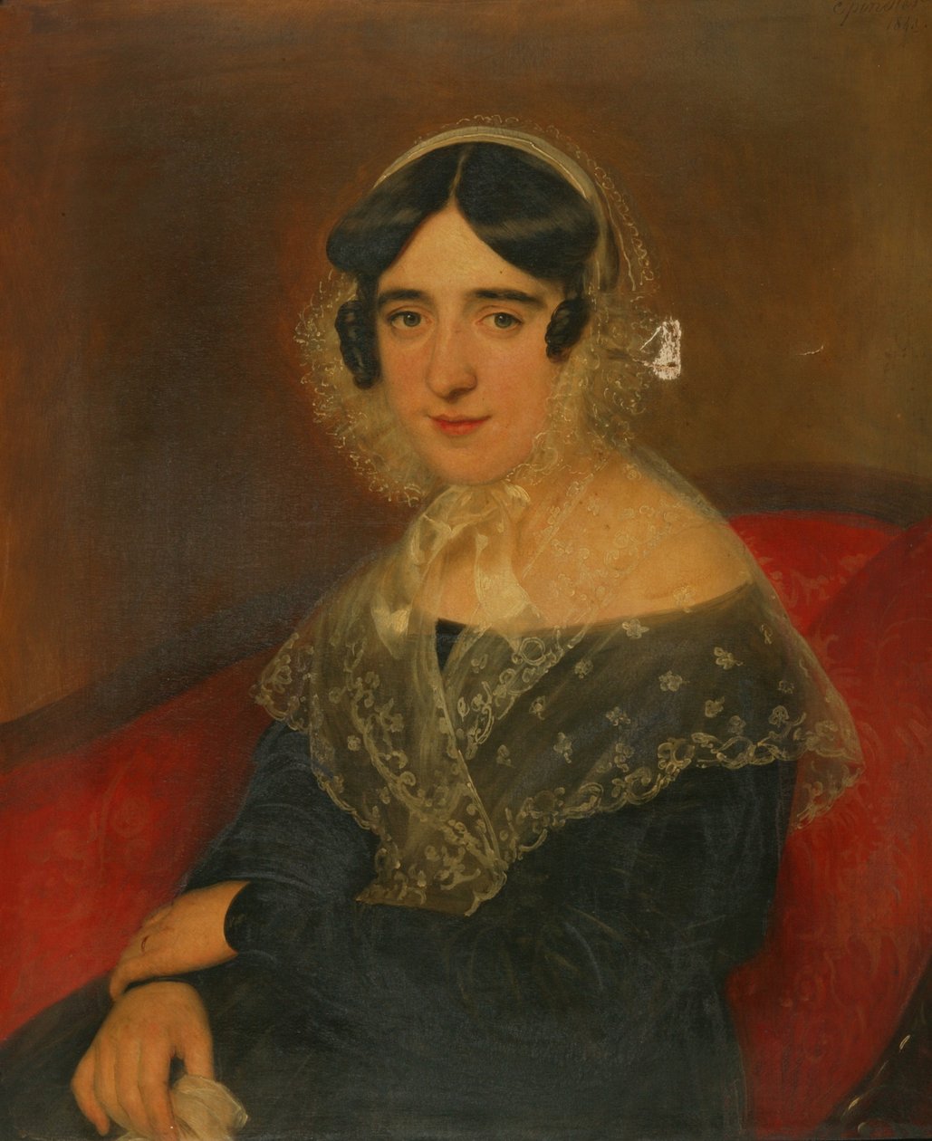 Eliza Crosfieldová od Louis Pierre Spindler