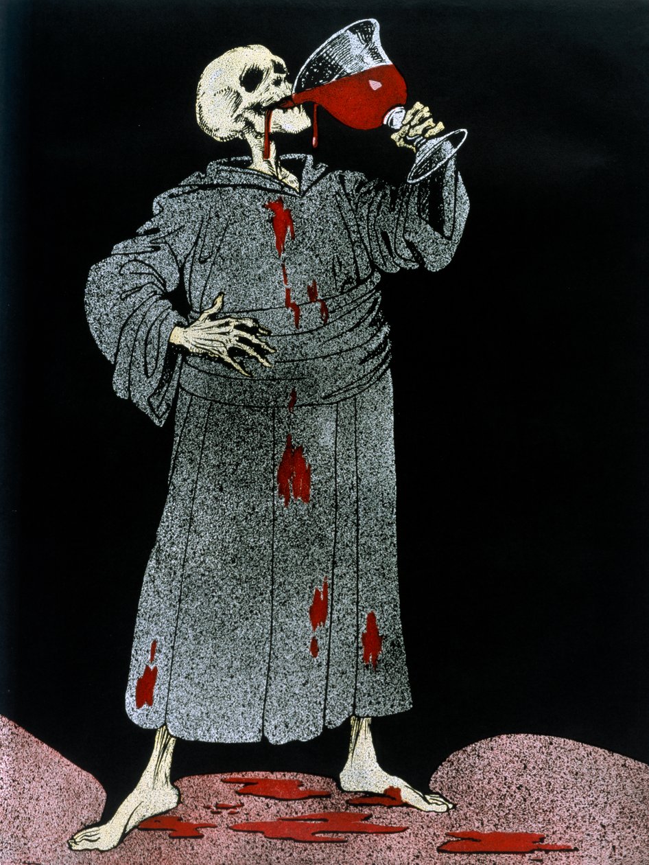 "Na tvé zdraví, civilizaci!", 1916 od Louis Raemaekers