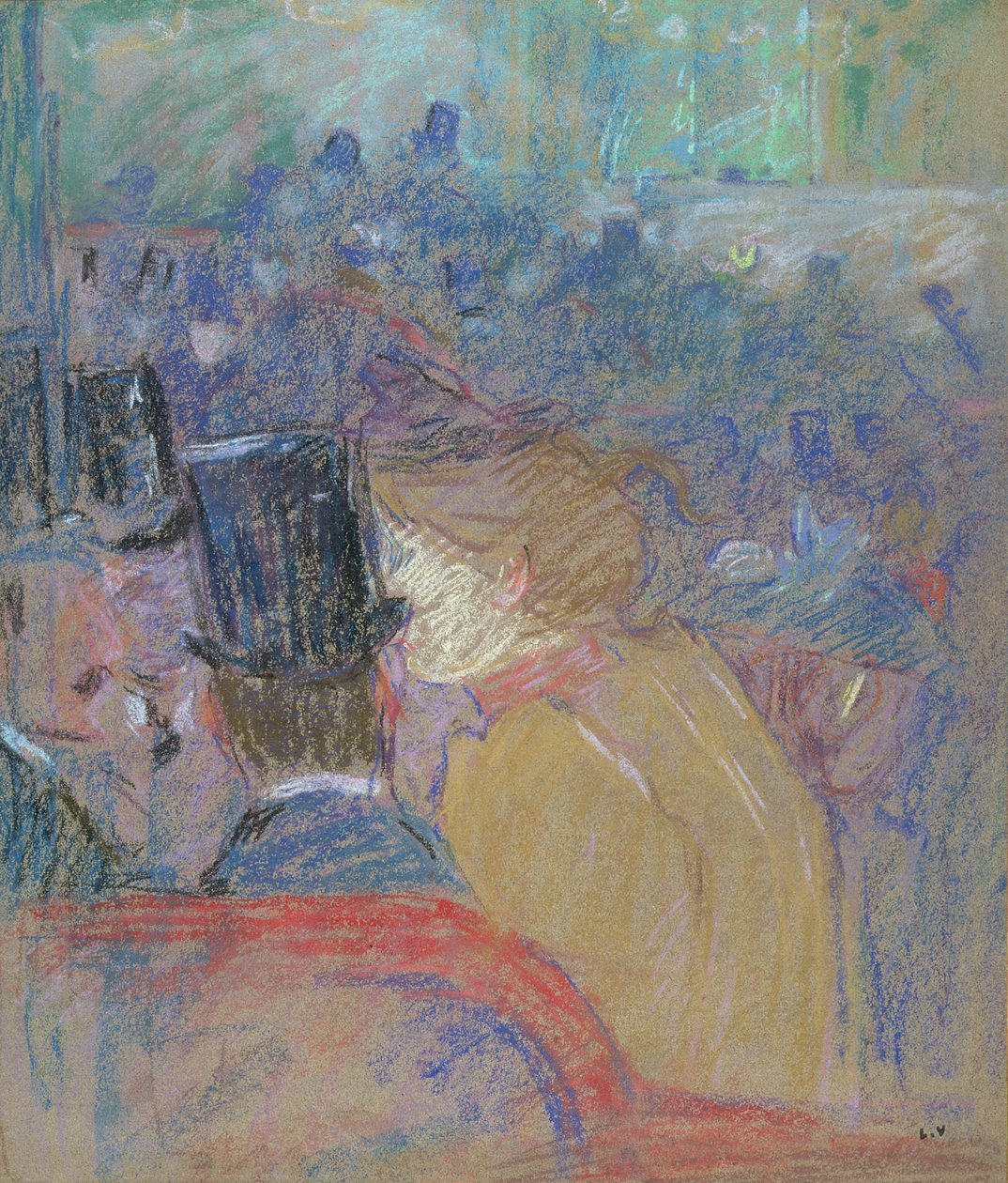 V divadle od Louis Valtat
