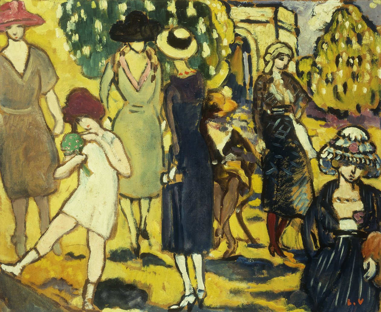 Procházka k Arc de Triomphe od Louis Valtat