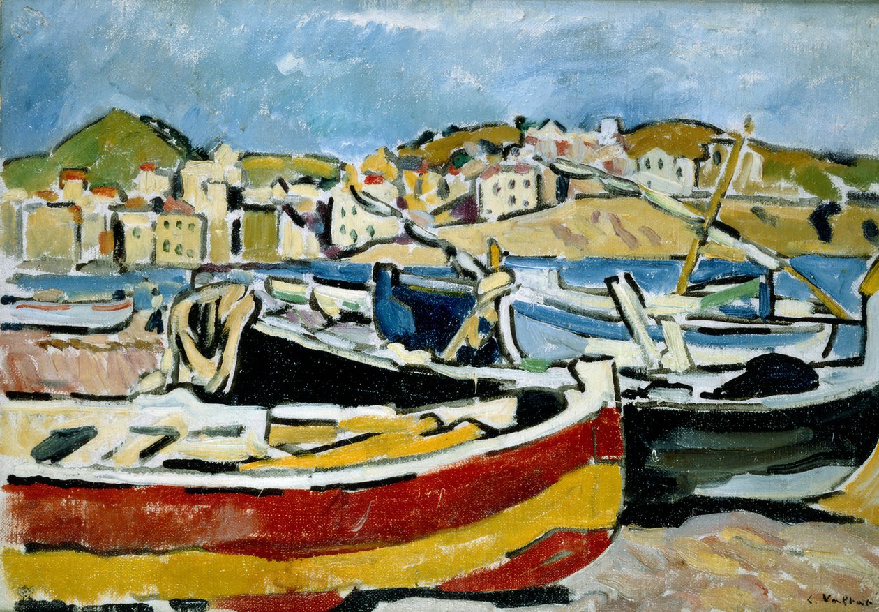 Středomořský přístav od Louis Valtat