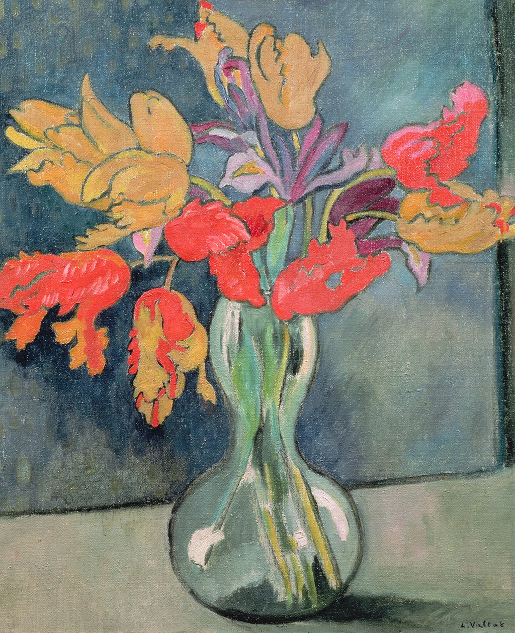 Kytice tulipánů od Louis Valtat