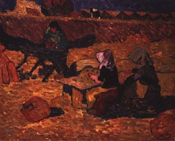 The Fish Scalers (olej na plátně) od Louis Valtat