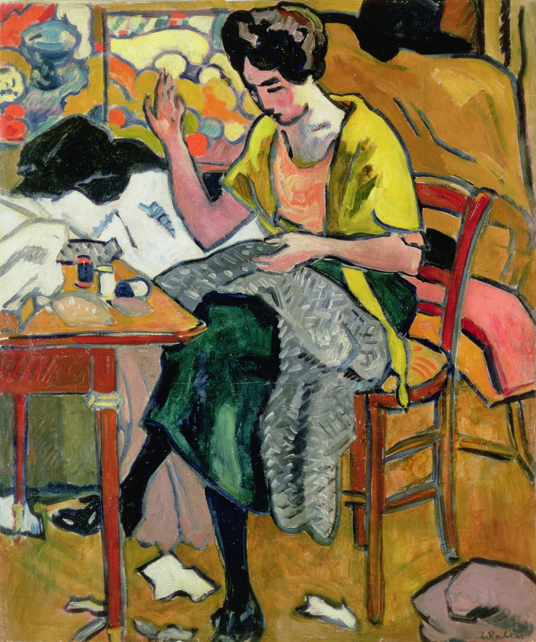Švadlena od Louis Valtat
