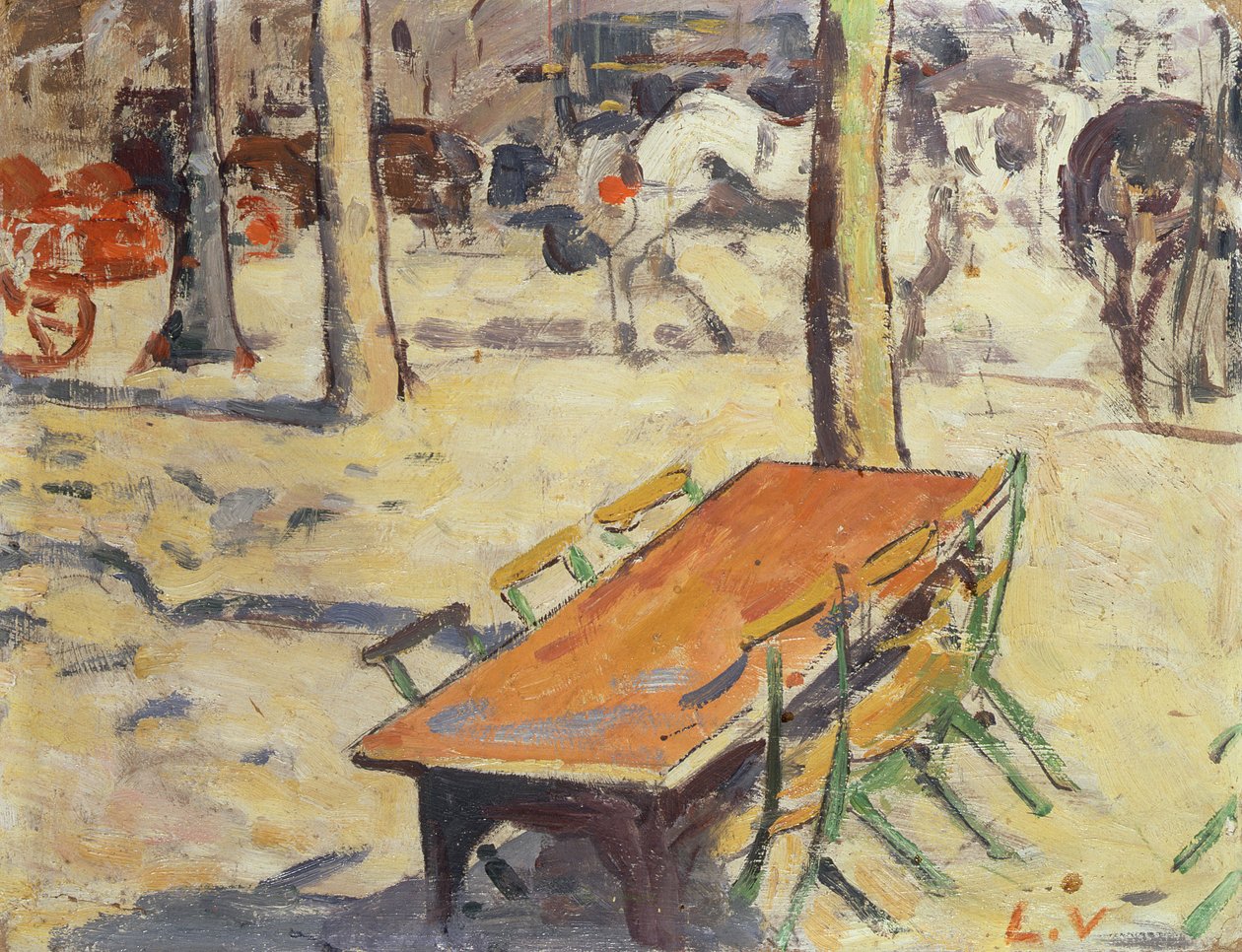 Stínovaná terasa od Louis Valtat