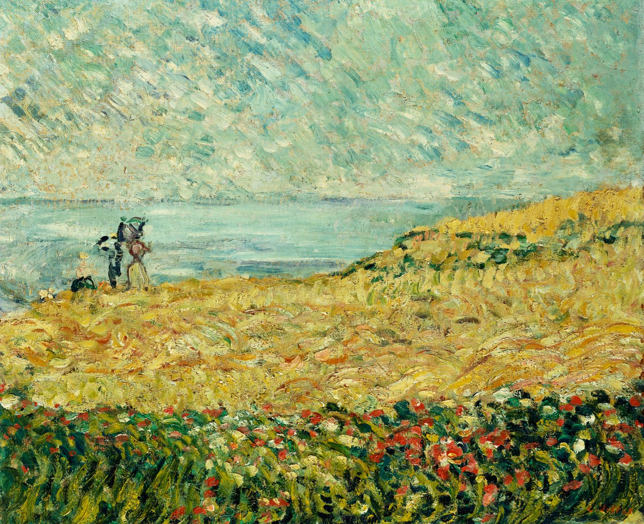 The Walk (olej na plátně) od Louis Valtat