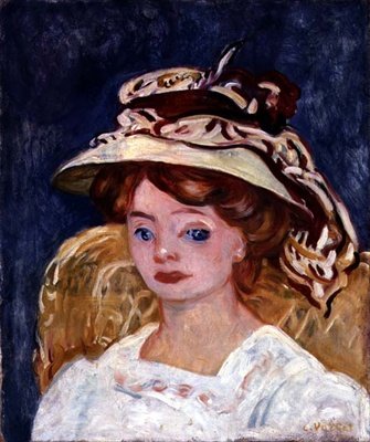 Mladá žena, kolem roku 1907 (olej na plátně) od Louis Valtat