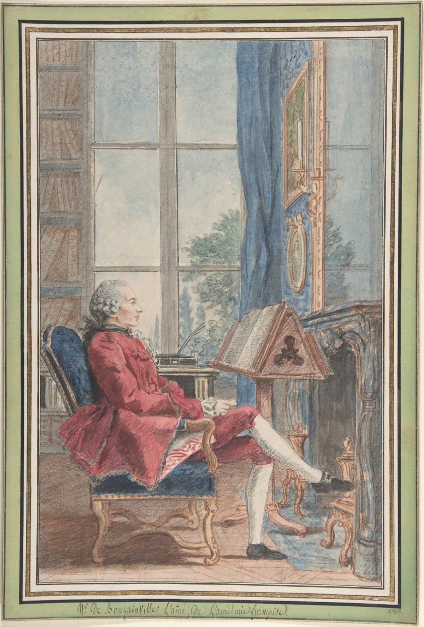 Jean-Pierre de Bougainville, 1760. od Louis de Carmontelle