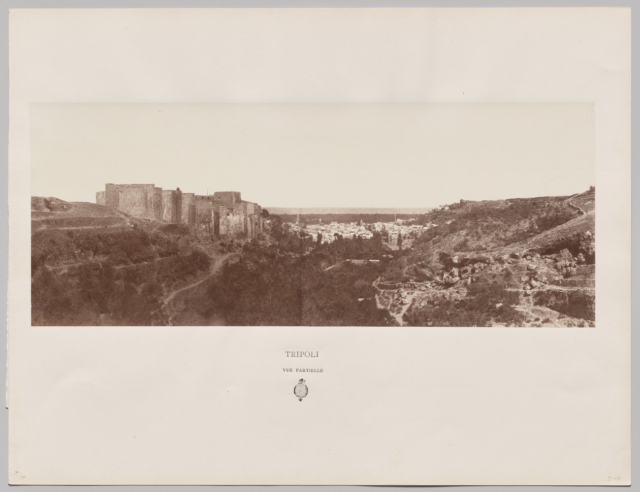 Tripolis, částečný výhled od Louis de Clercq