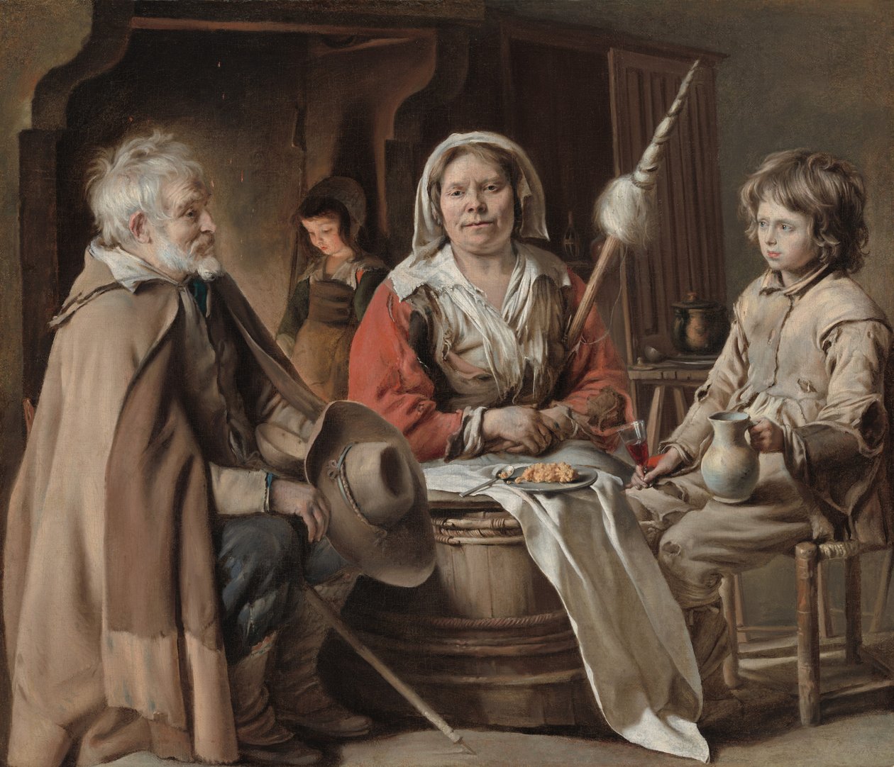 Selský interiér, c. 1645. od Louis le Nain