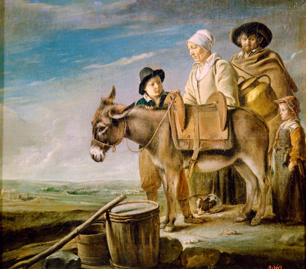 The Milkmaids Family, 1641. od Louis le Nain