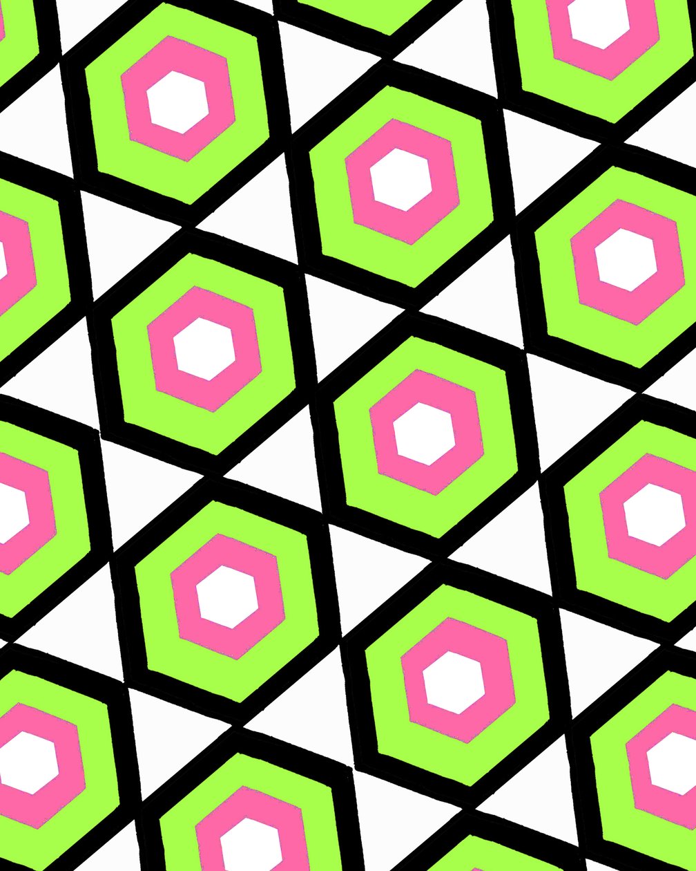 Hexagon (digitální) od Louisa Hereford