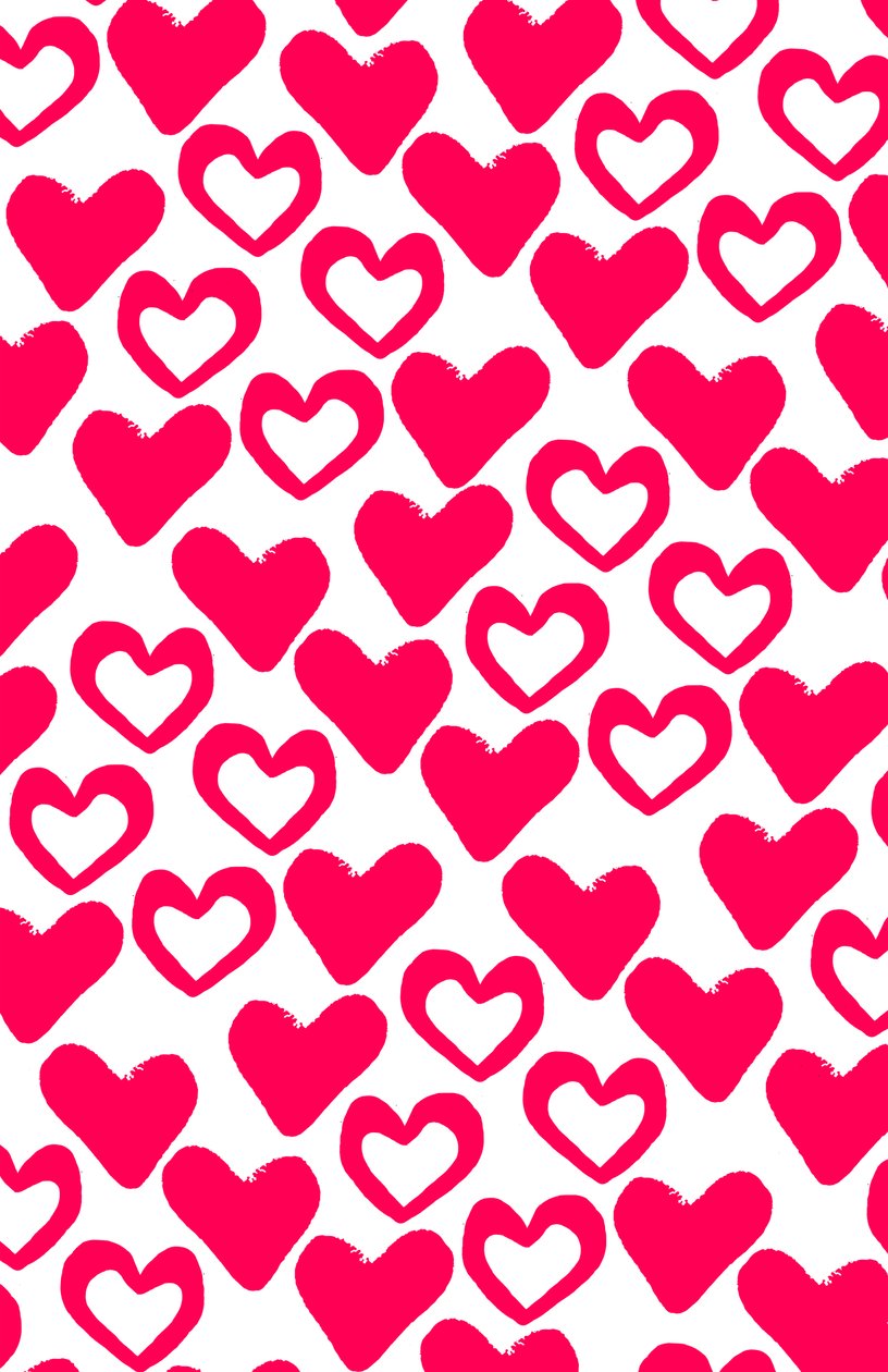 Simple Hearts, digitální obraz (2014) od Louisa Hereford