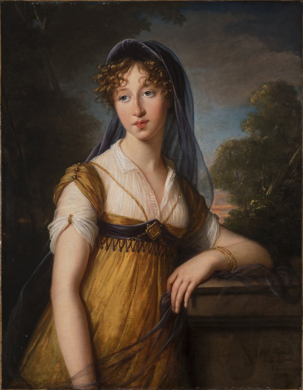 Portrét ženy od Elisabeth Louise Vigee Lebrun