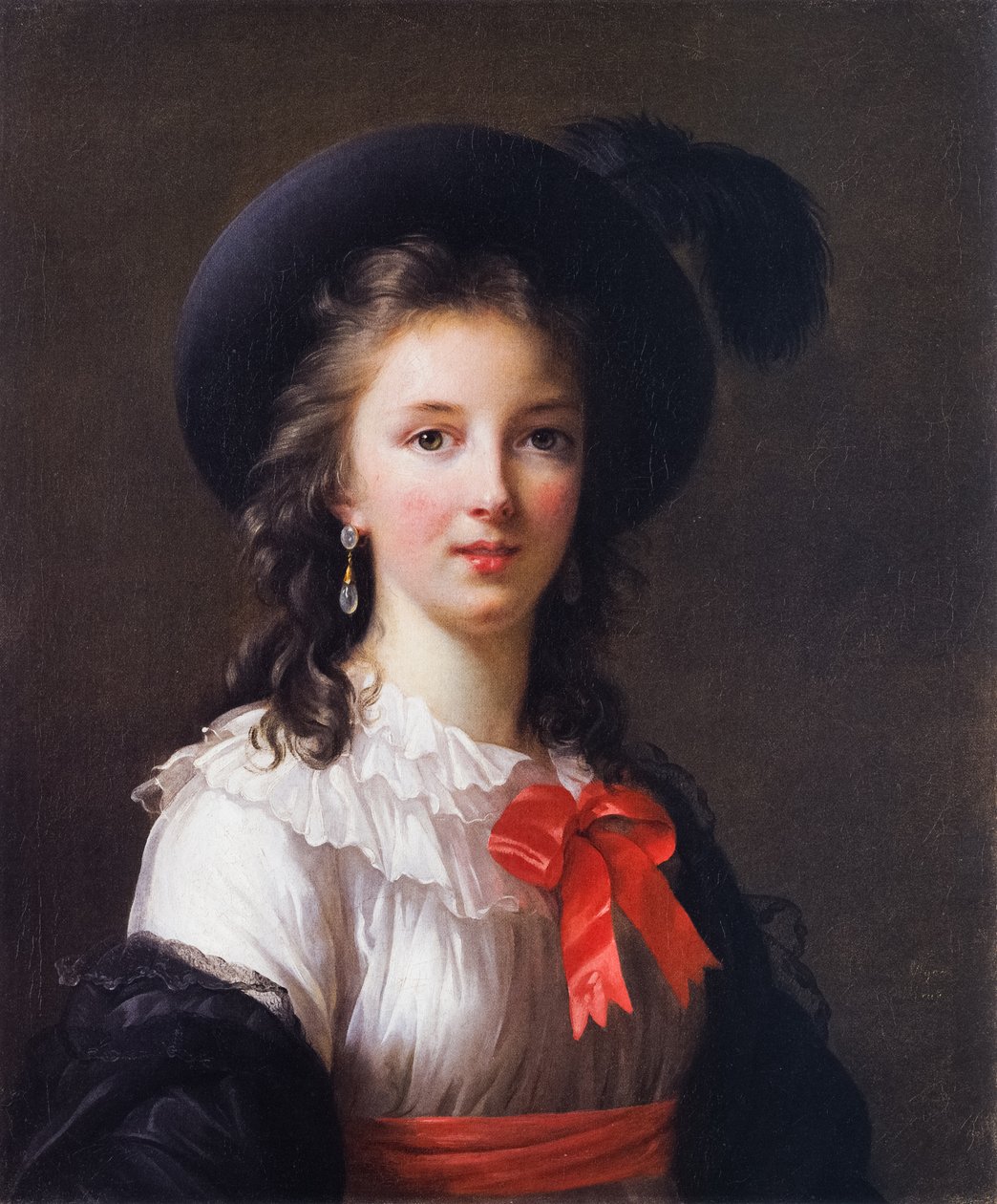Autoportrét od Elisabeth Louise Vigee Lebrun