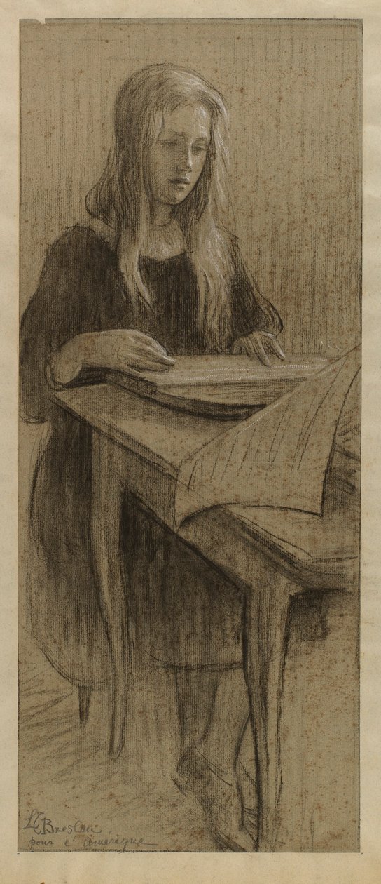 Školačka od Louise Breslau
