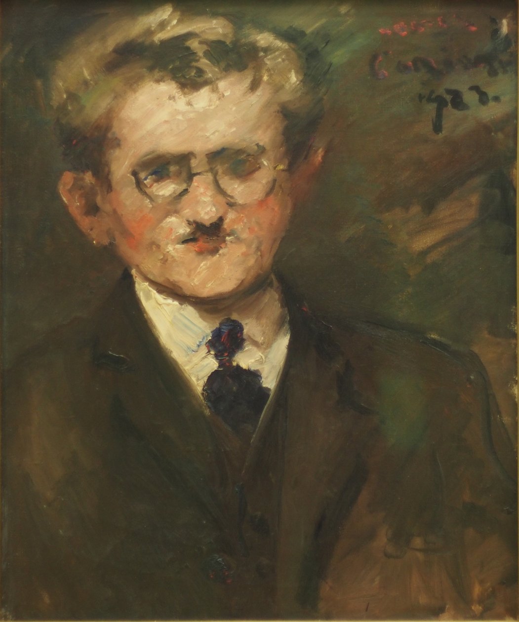 Obrázek profesora Paula Hanse Ohmerta. N od Lovis Corinth