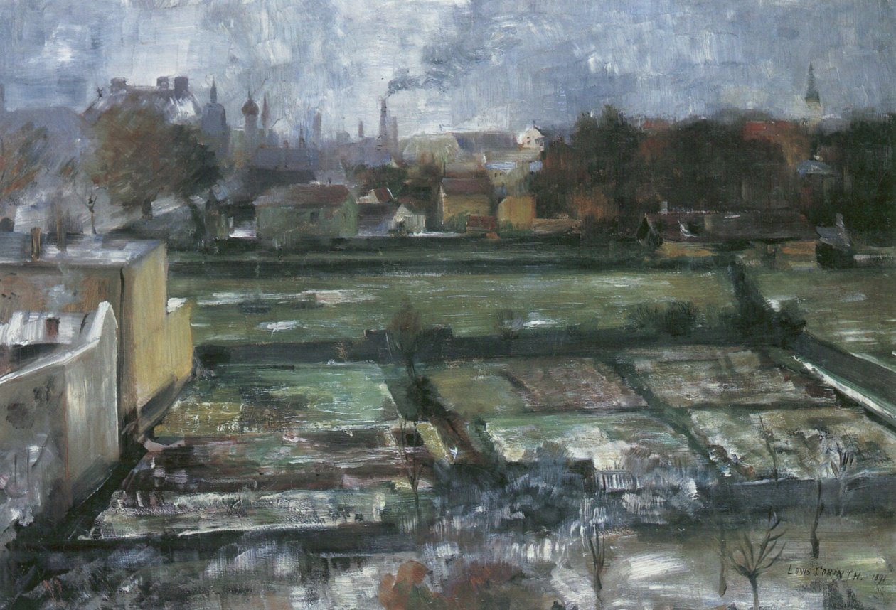 Pohled ze studia od Lovis Corinth