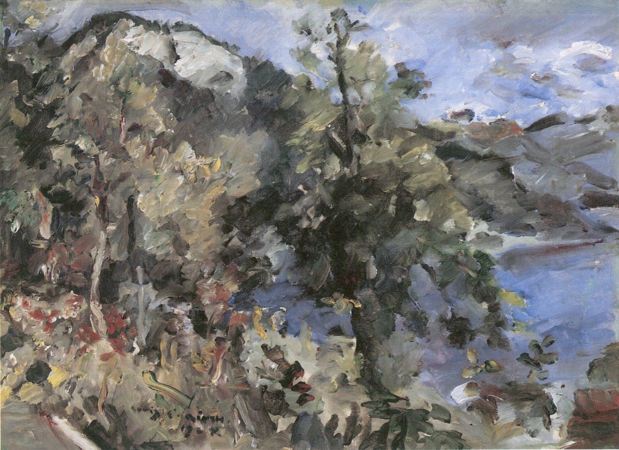 Jochberg na Walchensee od Lovis Corinth