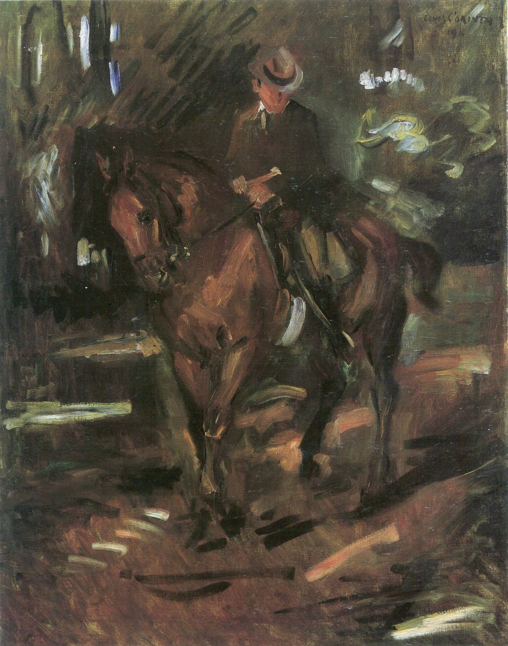 Ranní jízda od Lovis Corinth