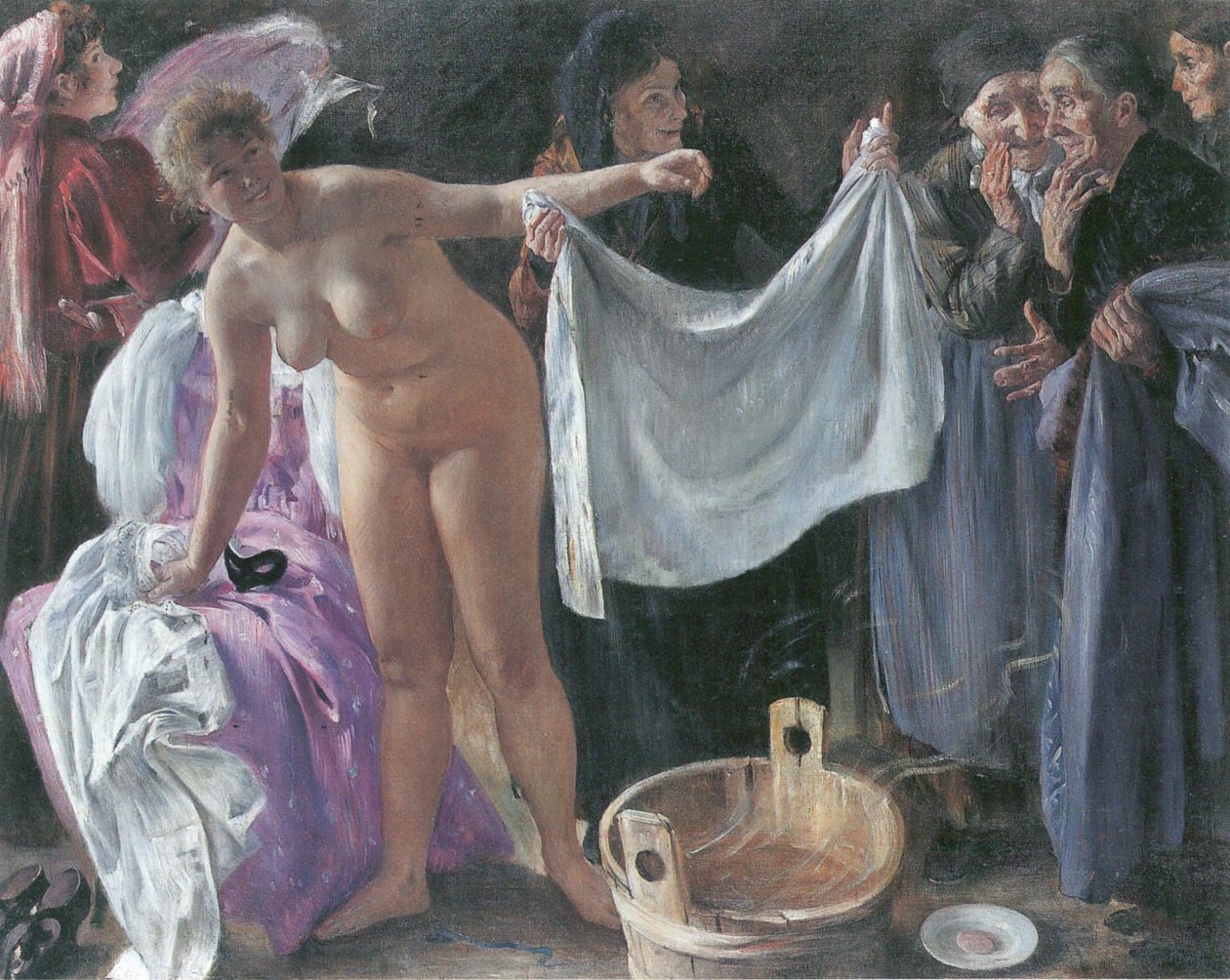 Čarodějnice od Lovis Corinth