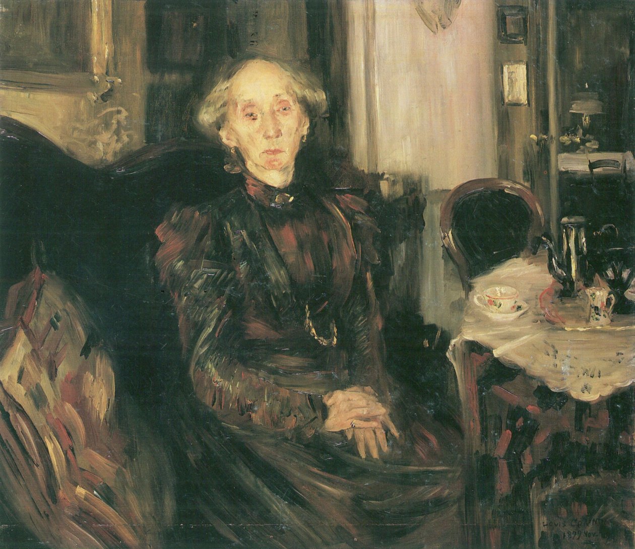 Portrét matky Rosenhagenn od Lovis Corinth