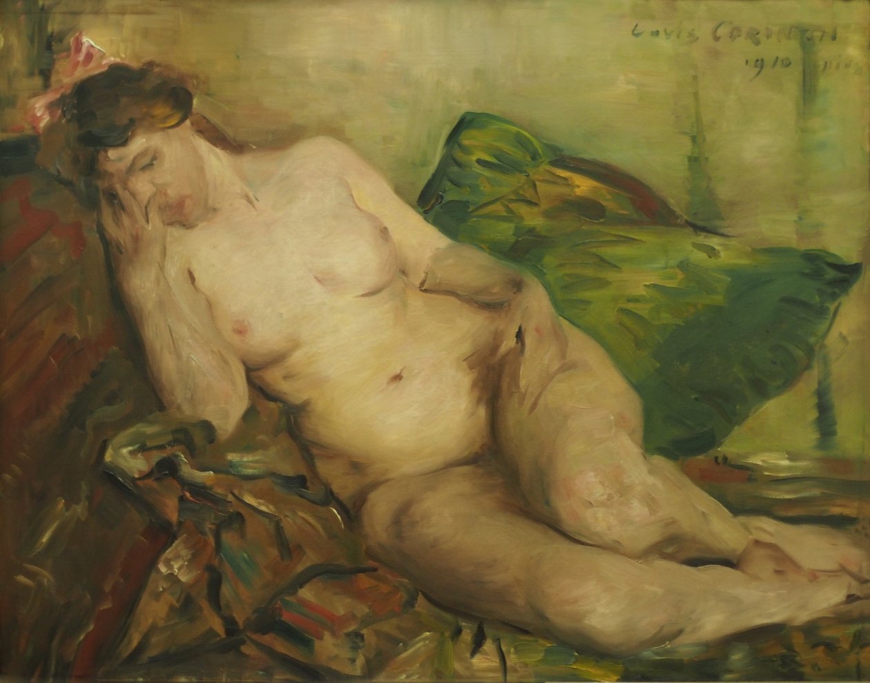 Spící akt od Lovis Corinth