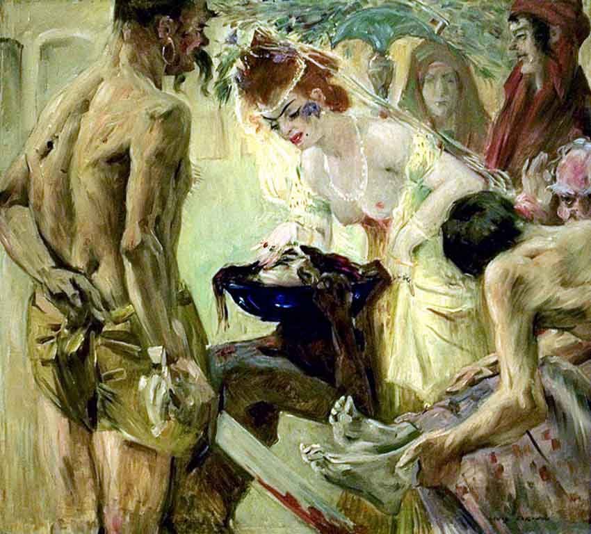 Salome, verze I. od Lovis Corinth