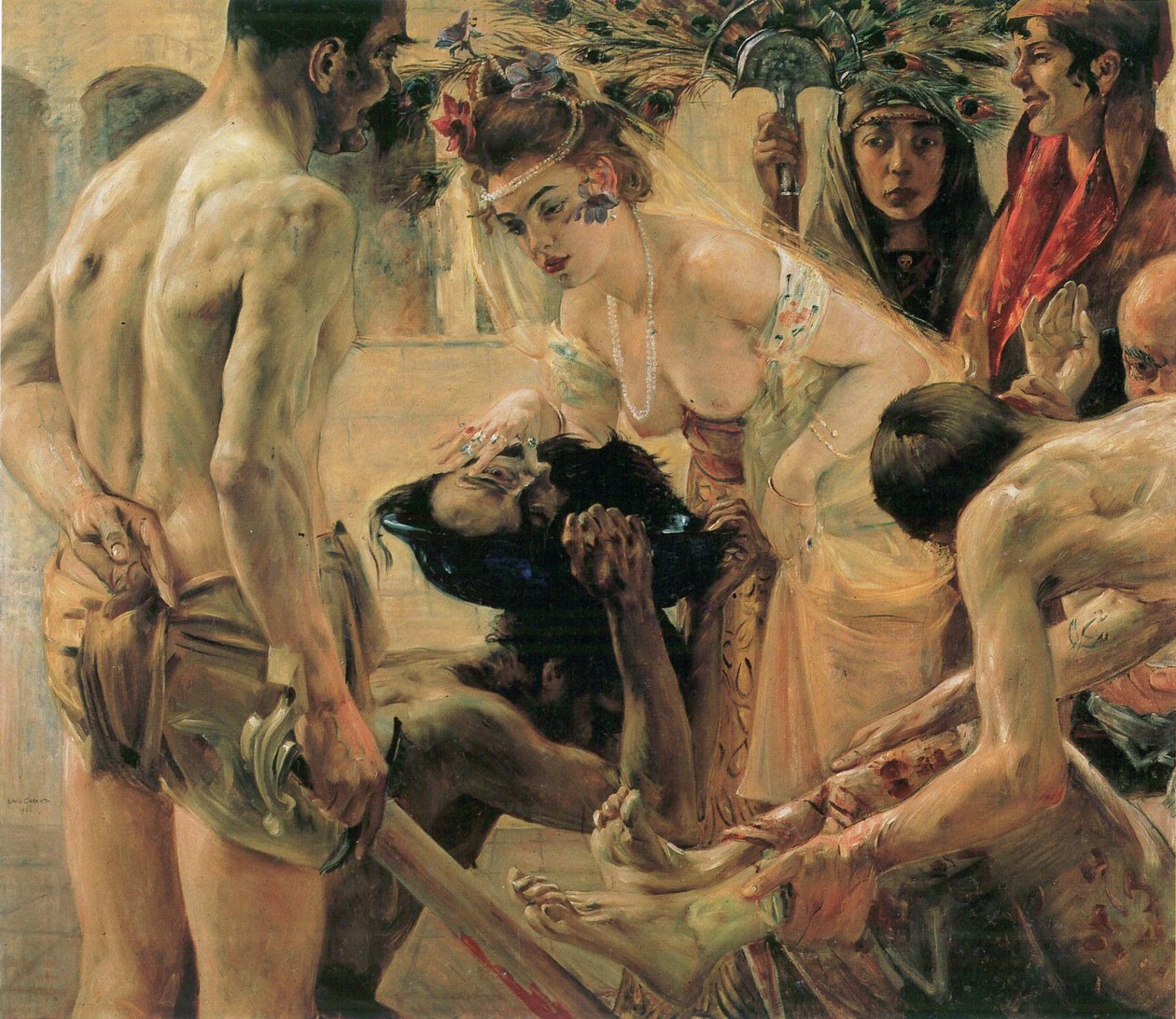 Salome, verze II od Lovis Corinth