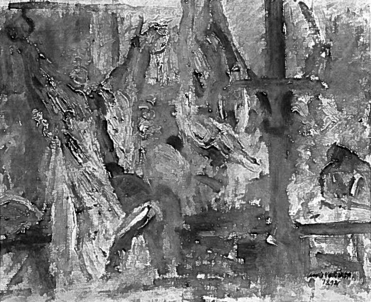 řeznictví od Lovis Corinth