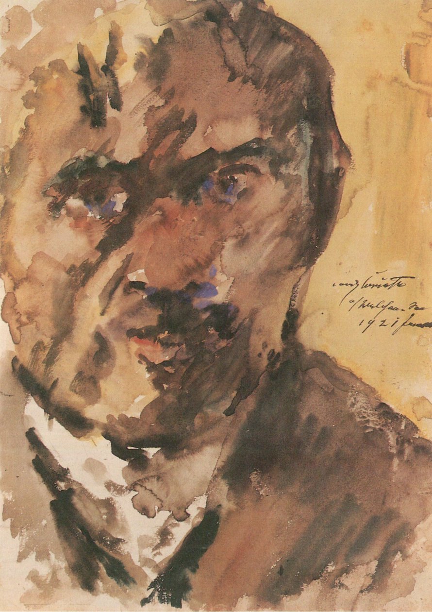 Autoportrét od Lovis Corinth