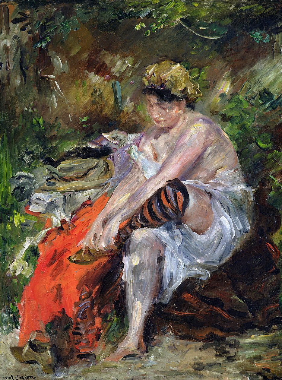 After The Swim, 1906 od Lovis Corinth