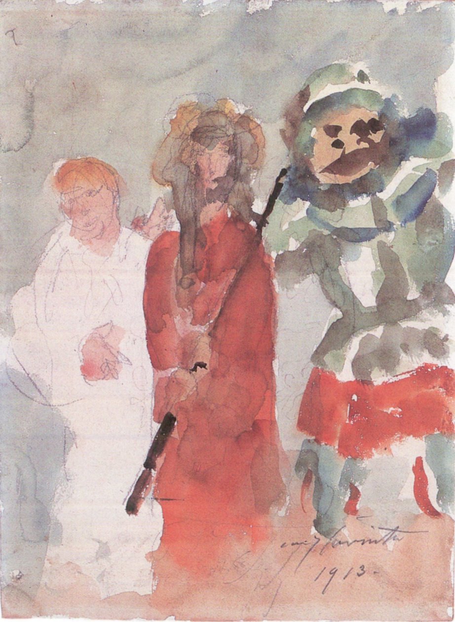 Hle, muž od Lovis Corinth
