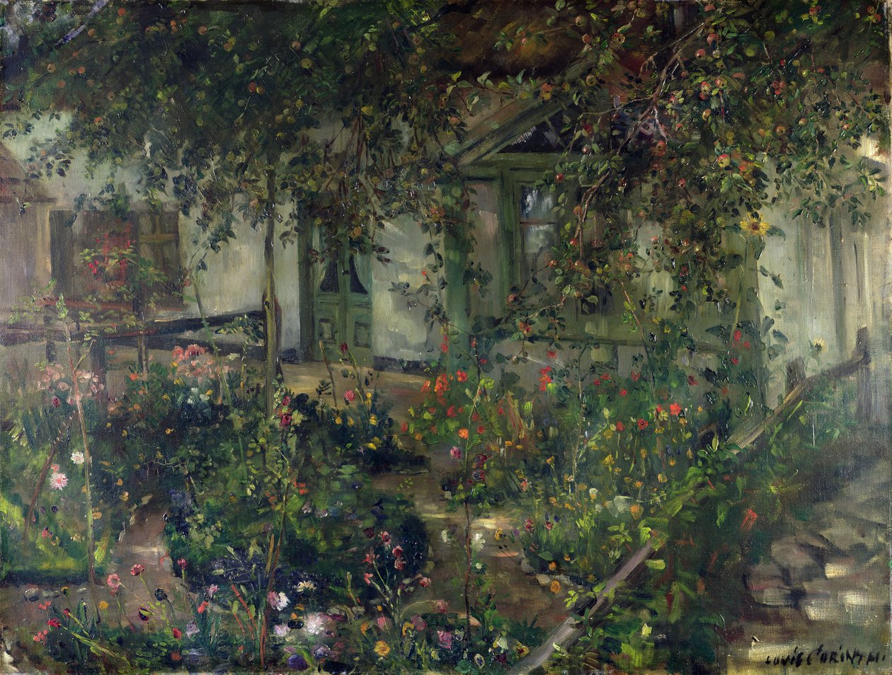 Květná zahrada v květu, 1904 od Lovis Corinth