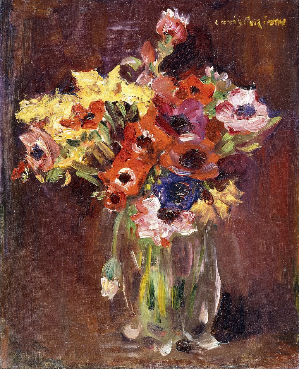 Sasanky; Sasanka, 1910 od Lovis Corinth