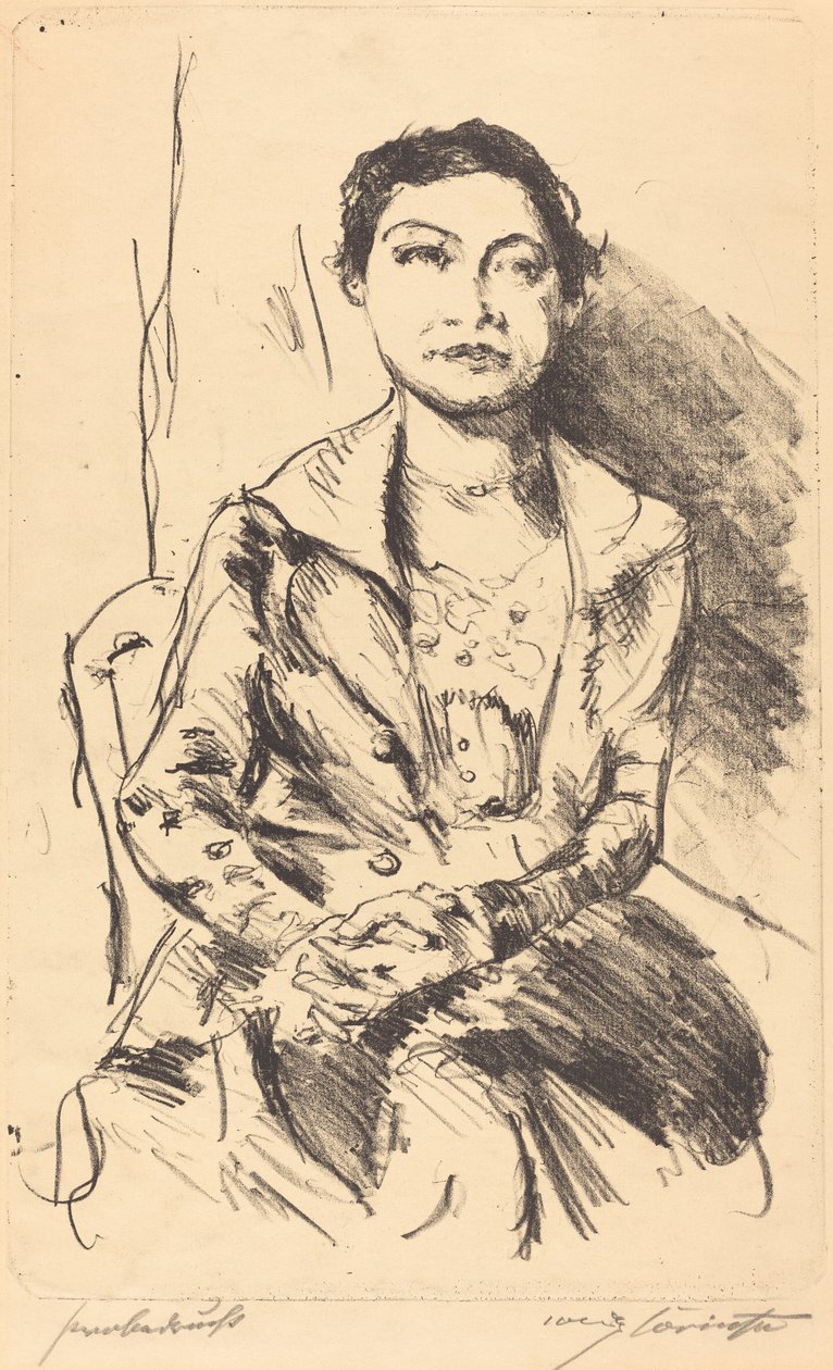 Anneliese Halbeová od Lovis Corinth