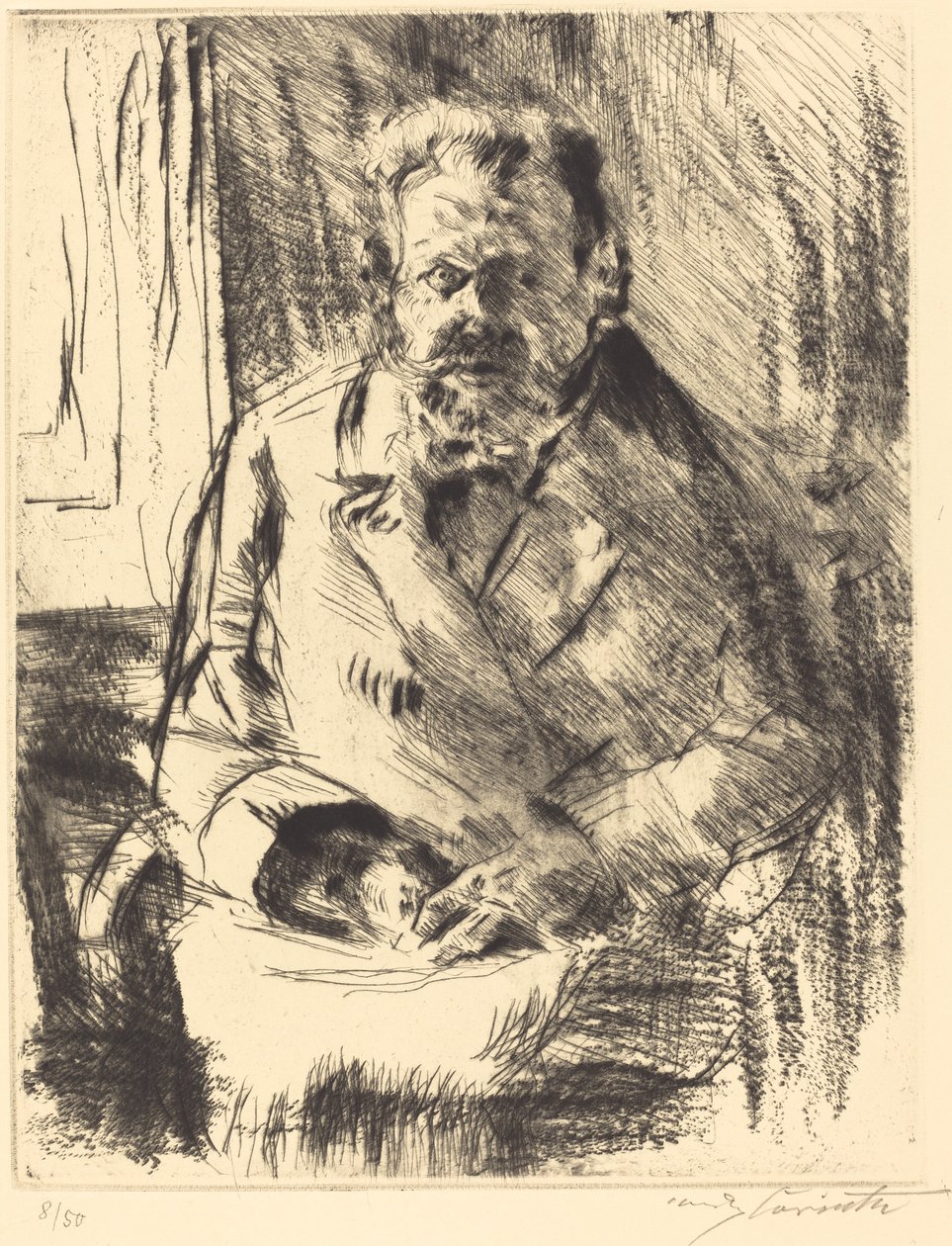 Básník od Lovis Corinth