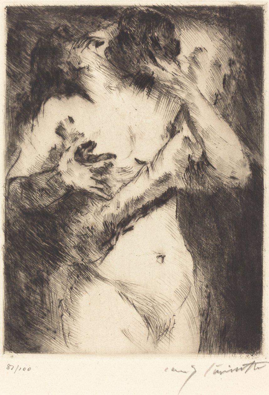 Polibek od Lovis Corinth