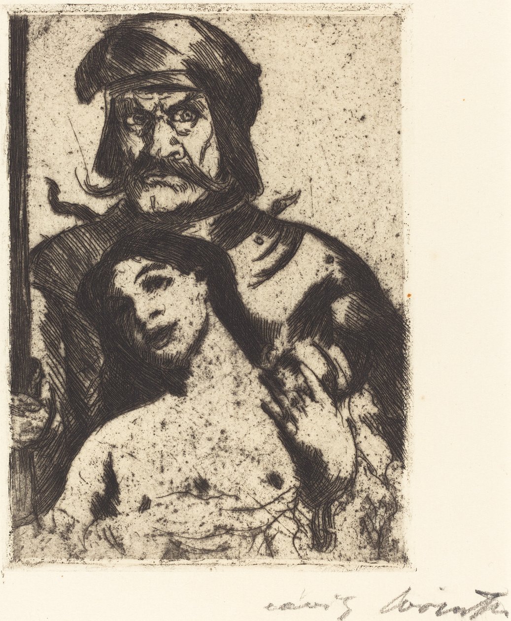 Der Ritter (Rytíř) od Lovis Corinth
