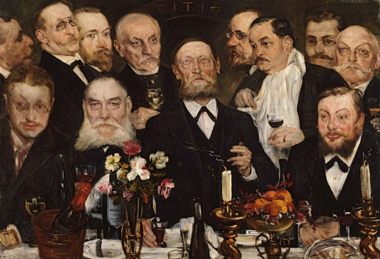 The Lodge Brothers od Lovis Corinth