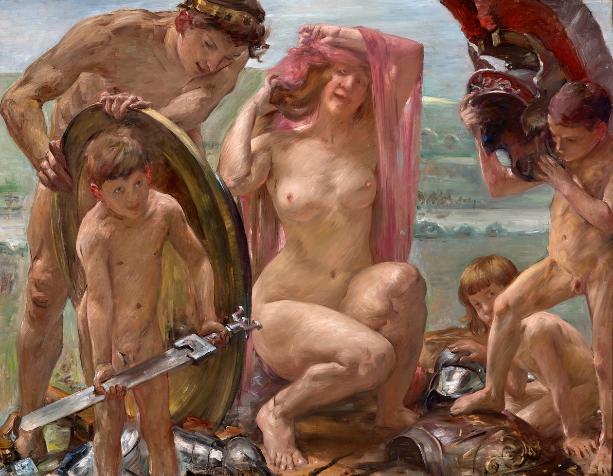 Zbraně Marsu od Lovis Corinth