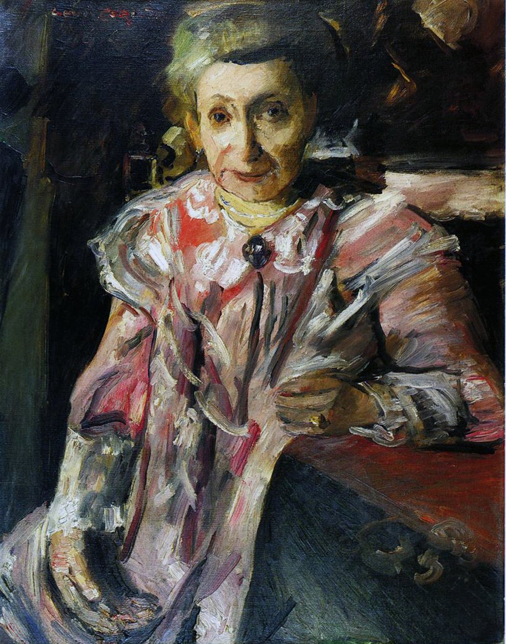 Paní Hedwig Behrend, 1916 od Lovis Corinth