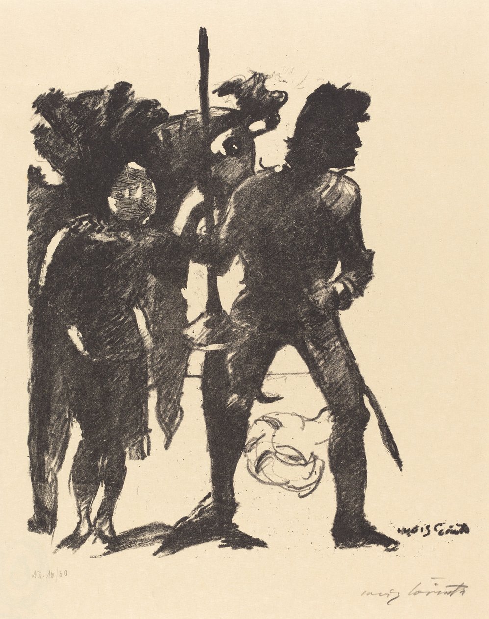 Götz von Berlichingen, 1920. od Lovis Corinth