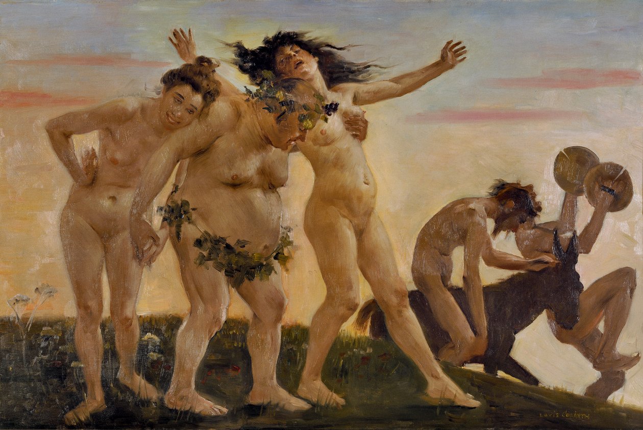 Návrat domů Bacchantes od Lovis Corinth
