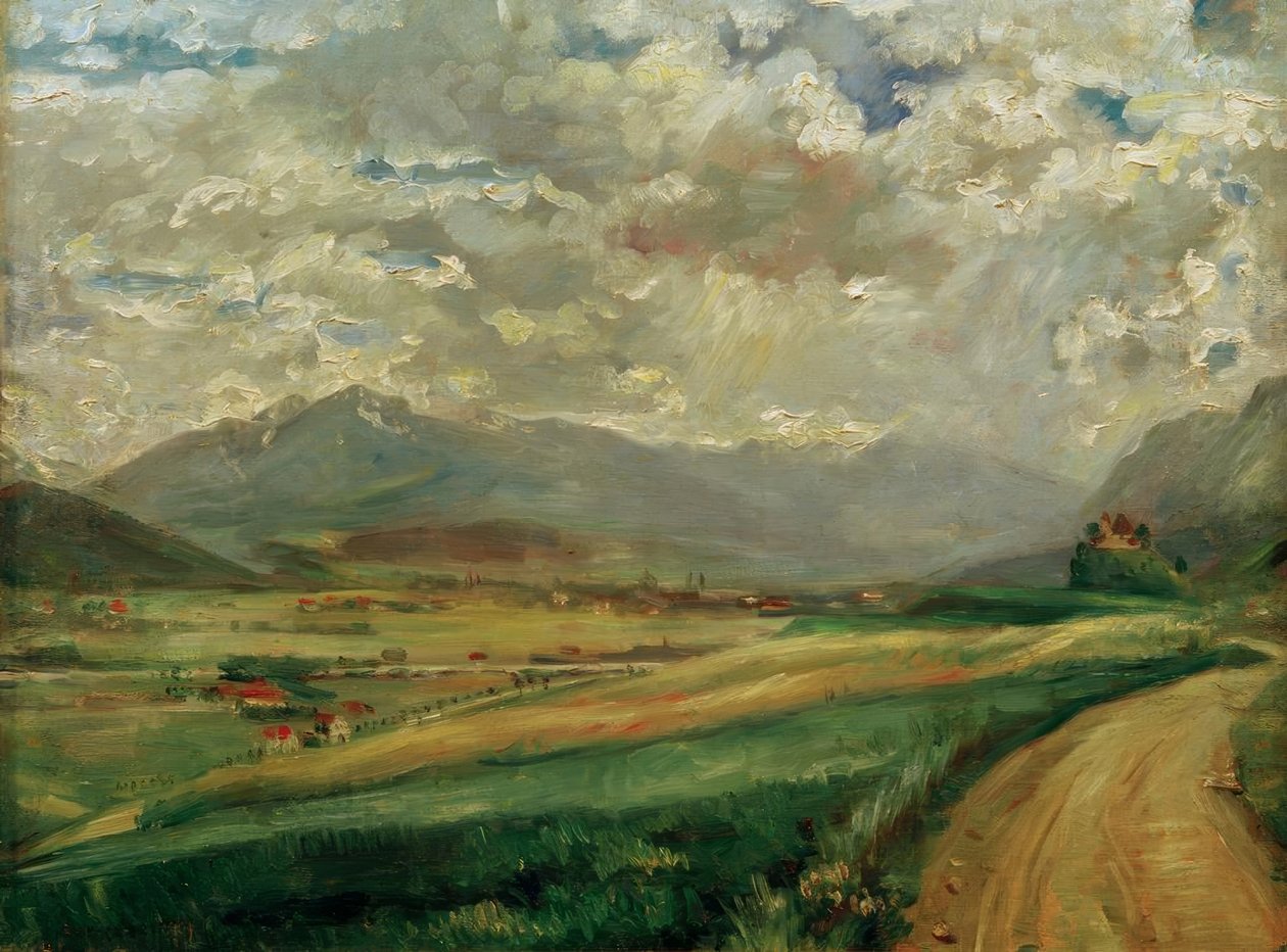 Vnitřní krajina od Lovis Corinth