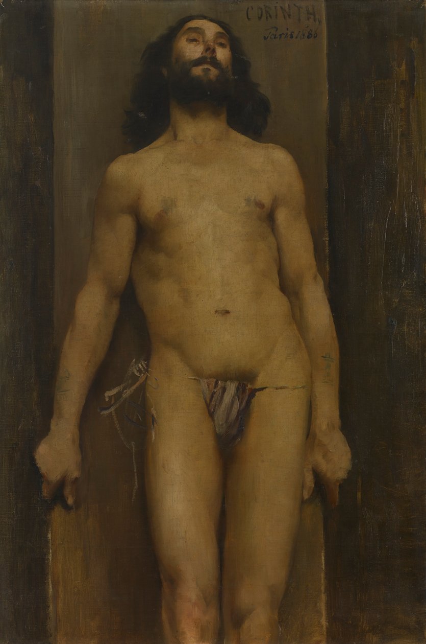 mužský akt (M?nnlicher Akt) od Lovis Corinth