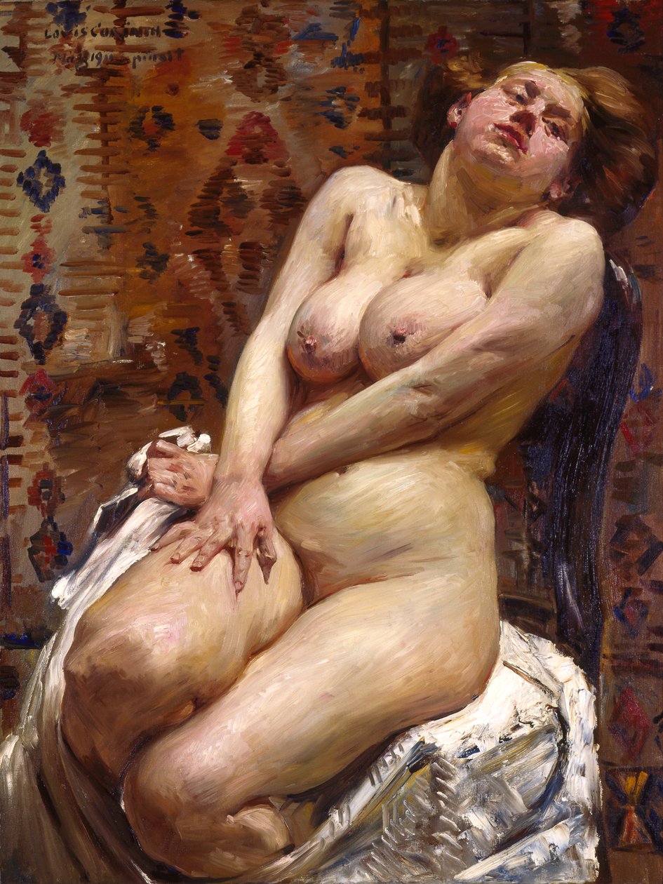Nana, ženský akt od Lovis Corinth